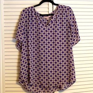 Short sleeve dress top